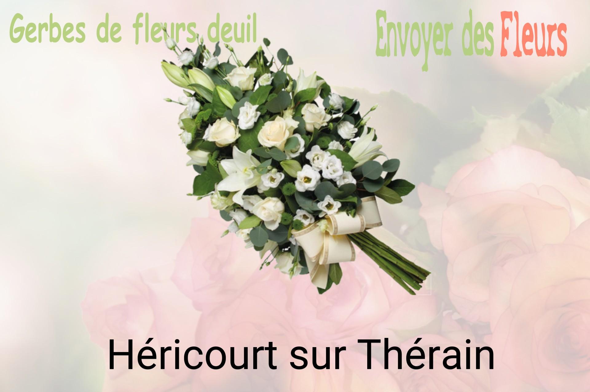 Gerbe de fleurs de deuil livrée à Héricourt-sur-Thérain